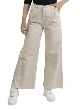Chino palazzo in cotone